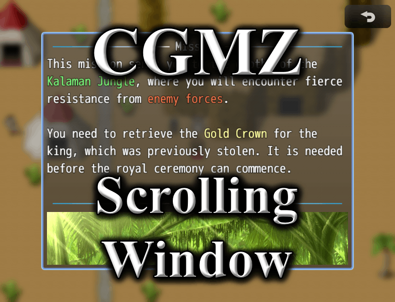 Scrolling Window