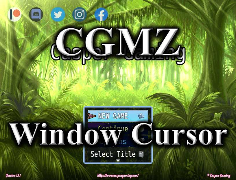 Window Cursor